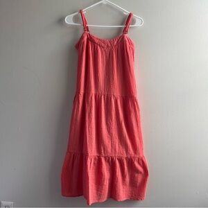 Knox Rose Textured Coral Dress